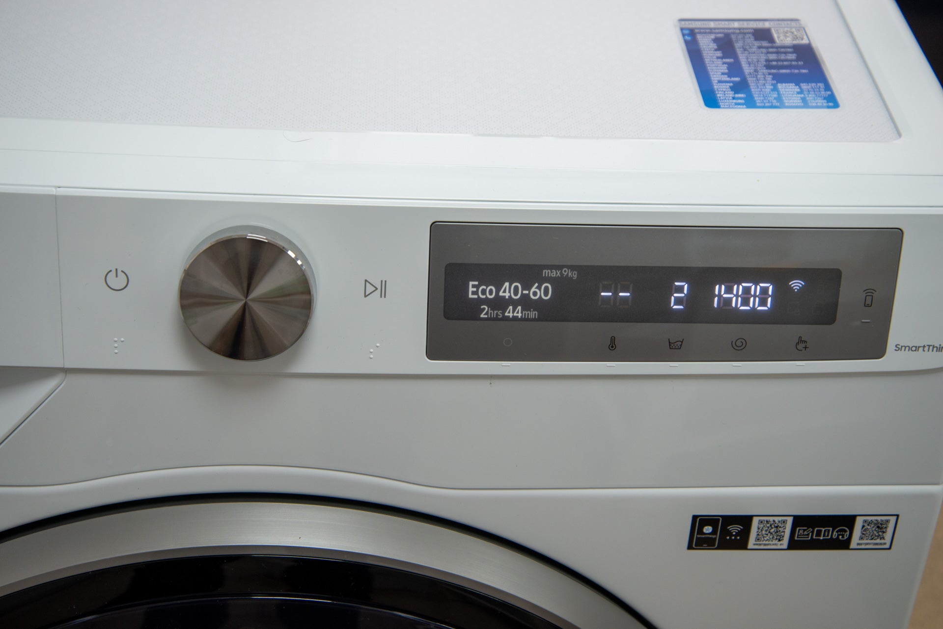 Commandes Samsung WW90T684DLH