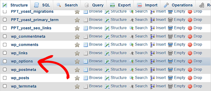 click-at-wp-option Cliquez sur wp-options