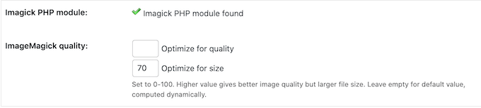 Personnalisation des paramètres d'optimisation d'image dans WordPress Personnalisation des paramètres d'optimisation d'image dans WordPress