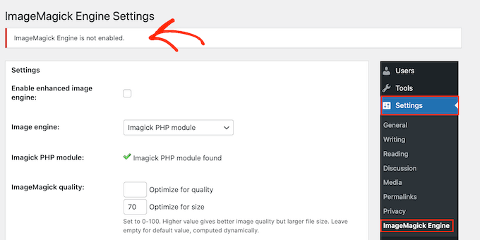 Le plug-in WordPress ImageMagick Engine Le plug-in WordPress ImageMagick Engine