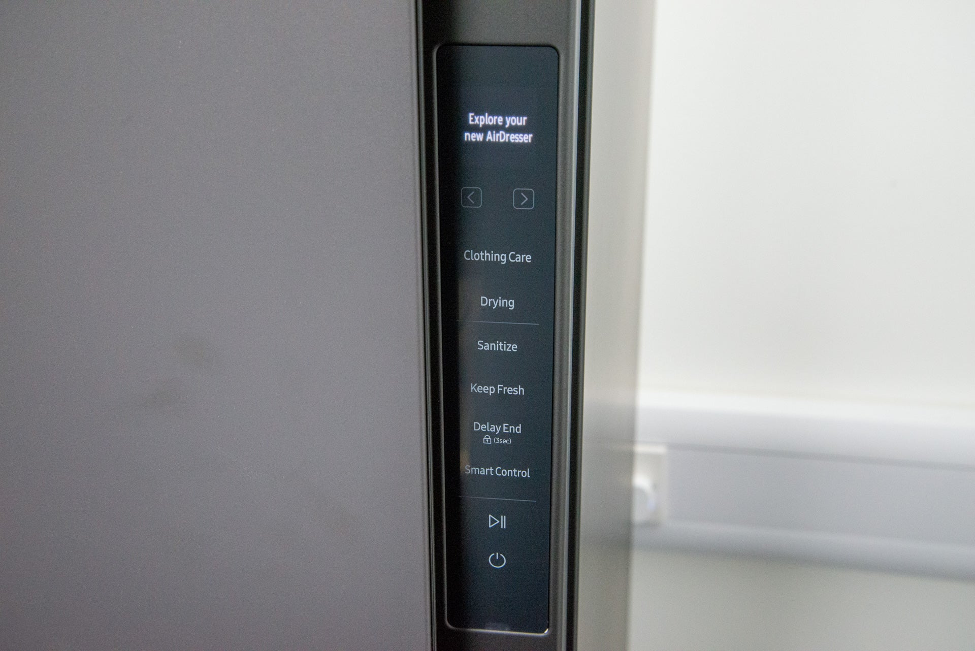 Commandes Samsung AirDresser sur mesure