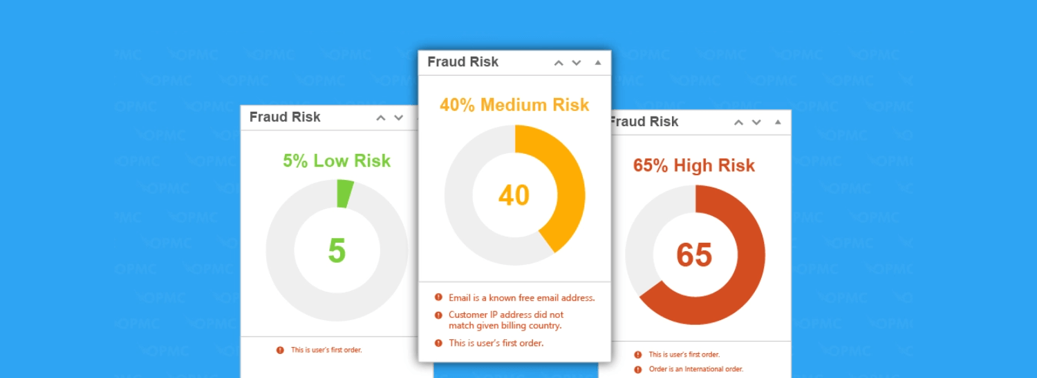 Anti-fraude Woocommerce par OPMC