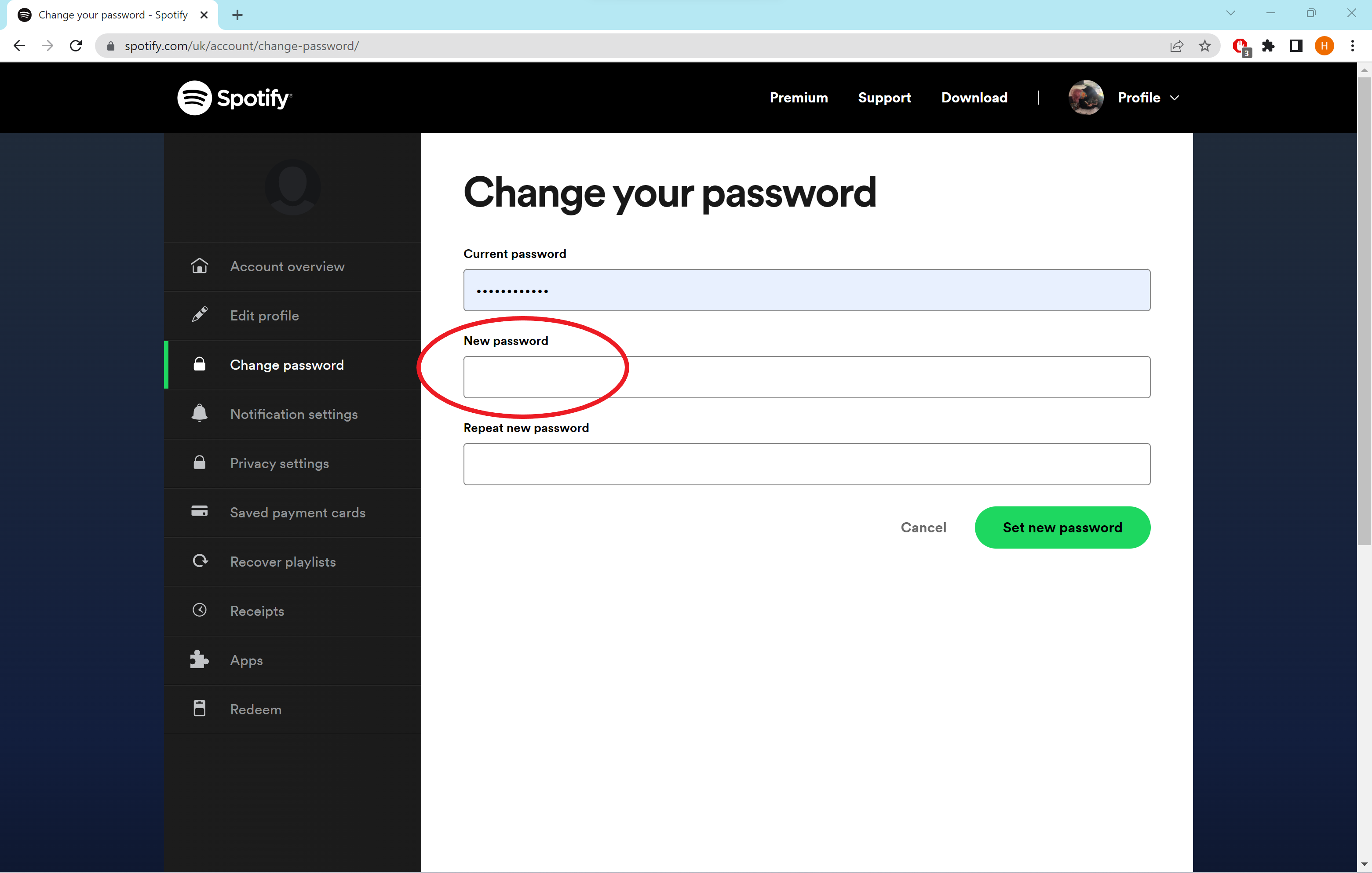 1678717447 345 Comment changer votre mot de passe Spotify