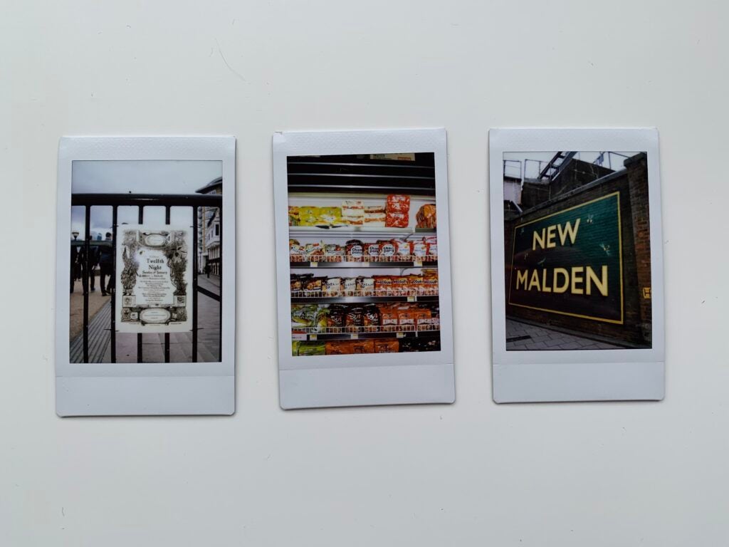 Texte Instax Mini 12