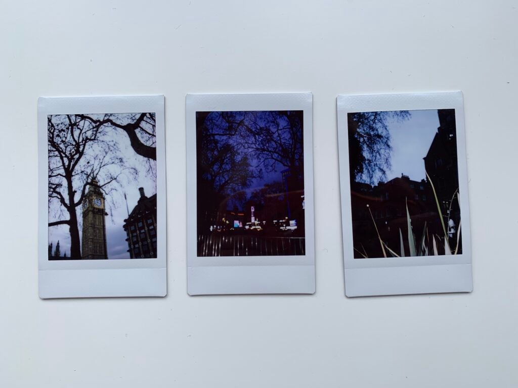 Instax Mini 12 faible luminosité