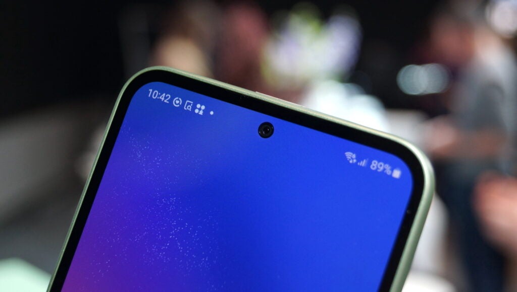 Caméra selfie Samsung Galaxy A54 5G