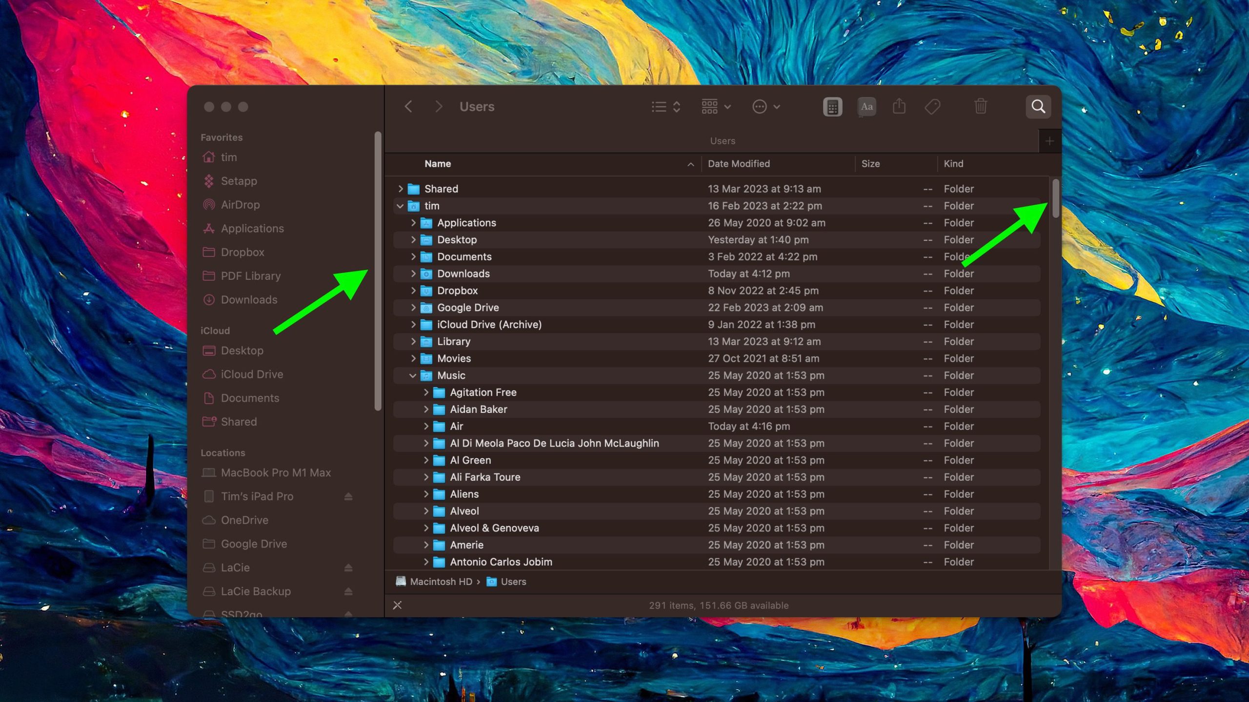 1678920011 Comment rendre les barres de defilement toujours visibles dans macOS scaled