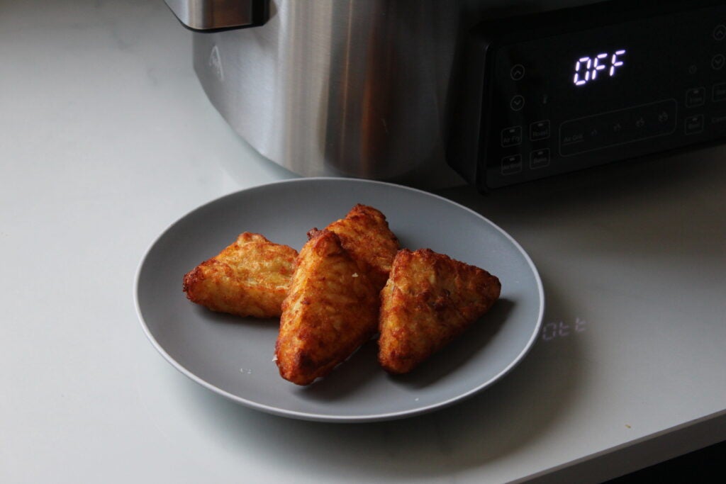 Chefree Air Fryer Grill AFG01 pommes de terre rissolées cuites