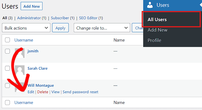 Choisissez un utilisateur pour le rôle de SEO Manager Choisissez un utilisateur pour le rôle de SEO Manager