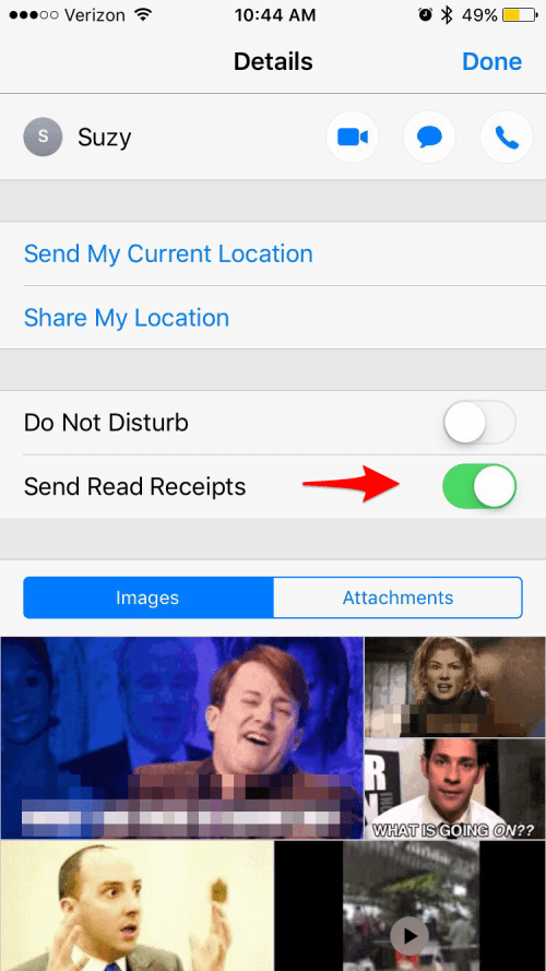 comment désactiver les confirmations de lecture sur iphone