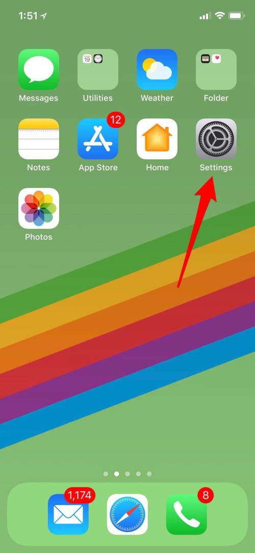 lire le reçu de l'iphone