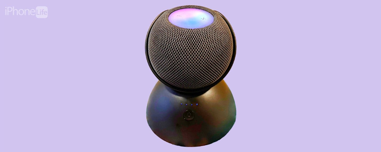 Comment utiliser votre HomePod mini comme haut parleur portable