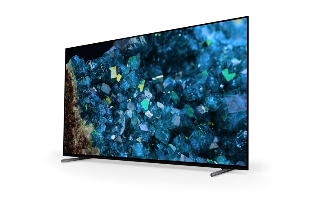 Vue latérale du Sony A80L OLED