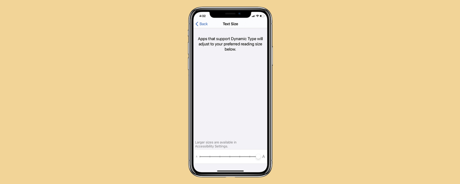1680674893 Comment rendre la taille du texte de liPhone plus grande