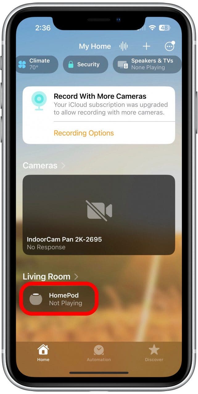 appuyez sur votre homepod comment changer un réseau wifi homepod