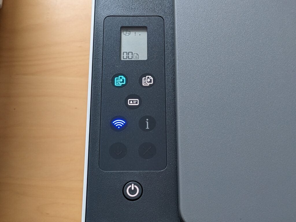 Le panneau de commande HP Smart Tank 5105