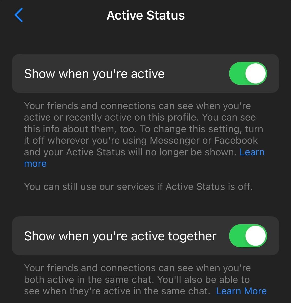 1682090185 863 Comment desactiver le statut actif sur Facebook Messenger