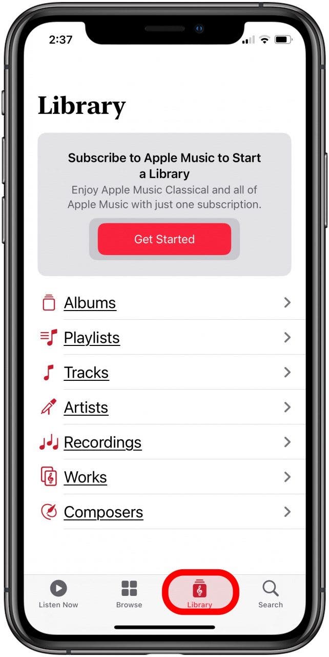 onglet de la bibliothèque d'applications classiques de musique apple onglet de la bibliothèque d'applications classiques de musique apple