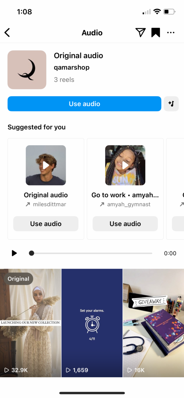 enregistrer l'ic&ocirc;ne &agrave; c&ocirc;t&eacute; de l'audio
