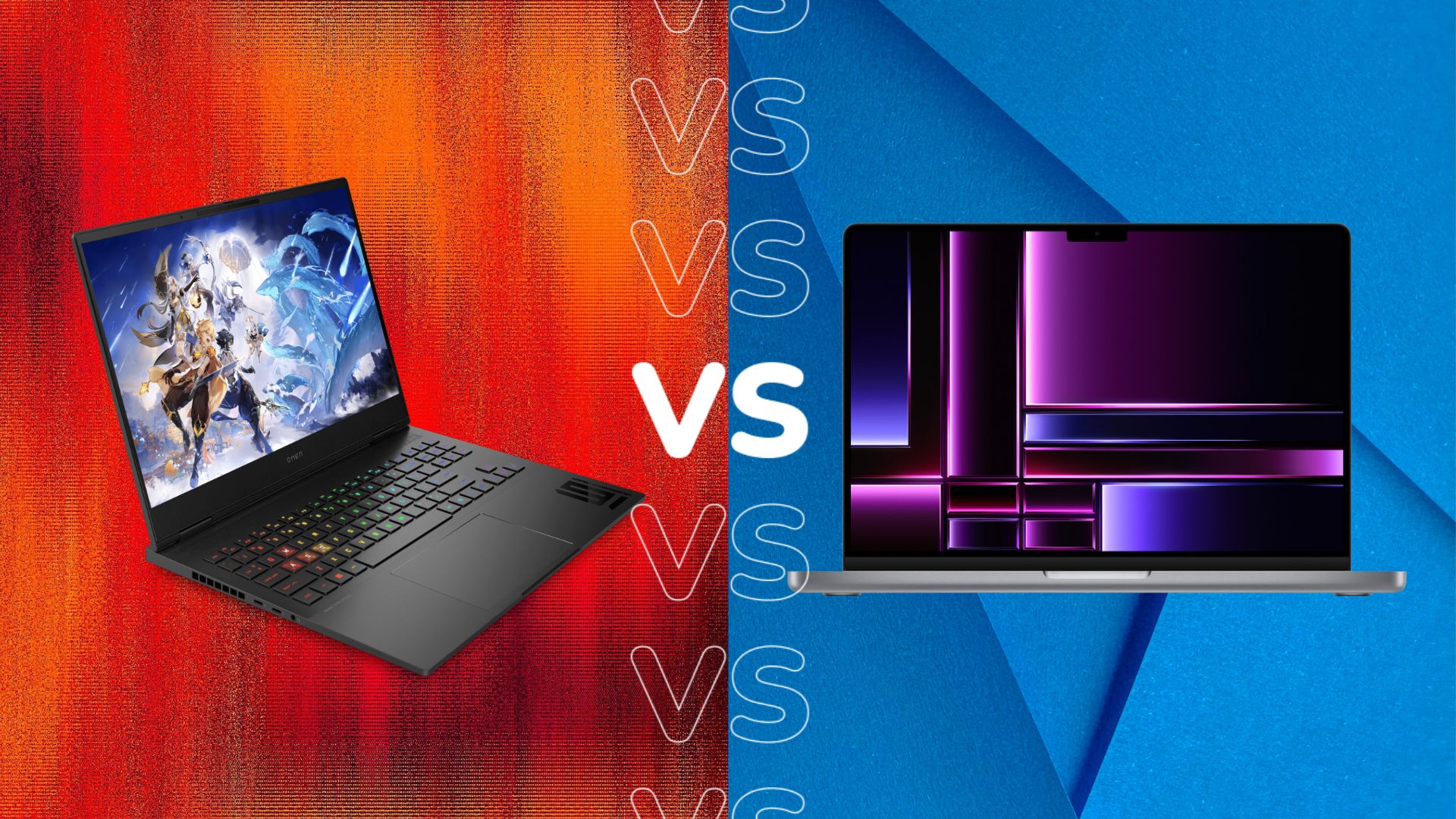 HP Omen Transcend 16 vs MacBook Pro 2023 quel ordinateur