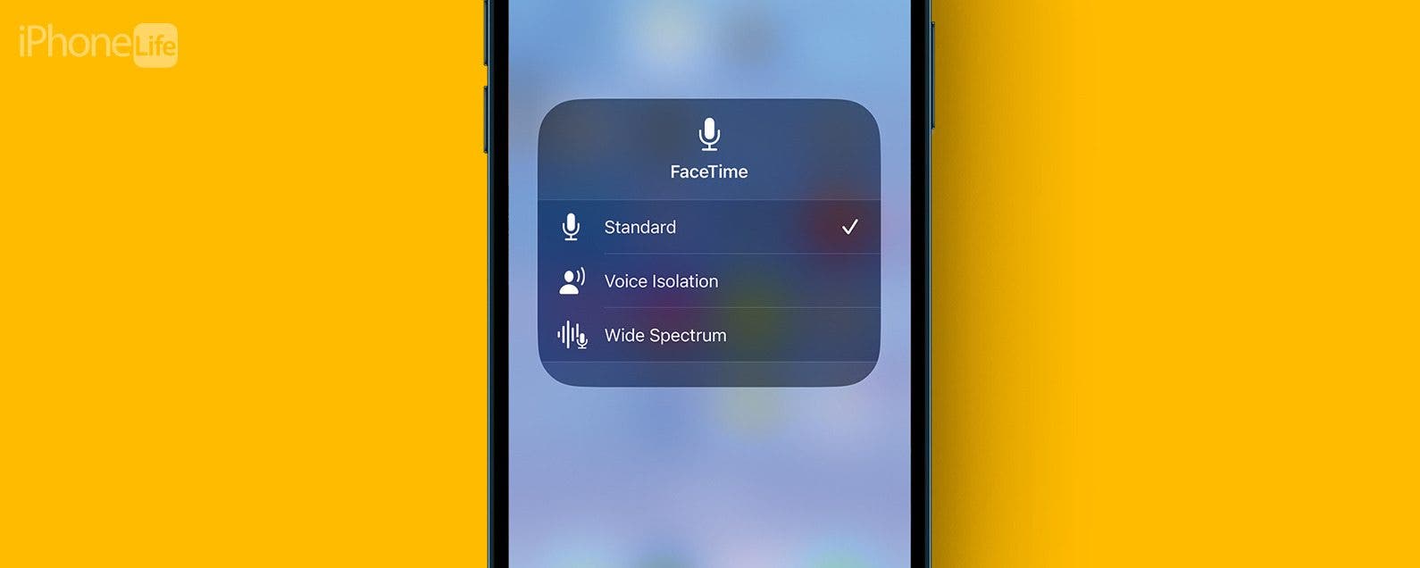 Lisolation vocale sur iPhone elimine le bruit de fond 2023
