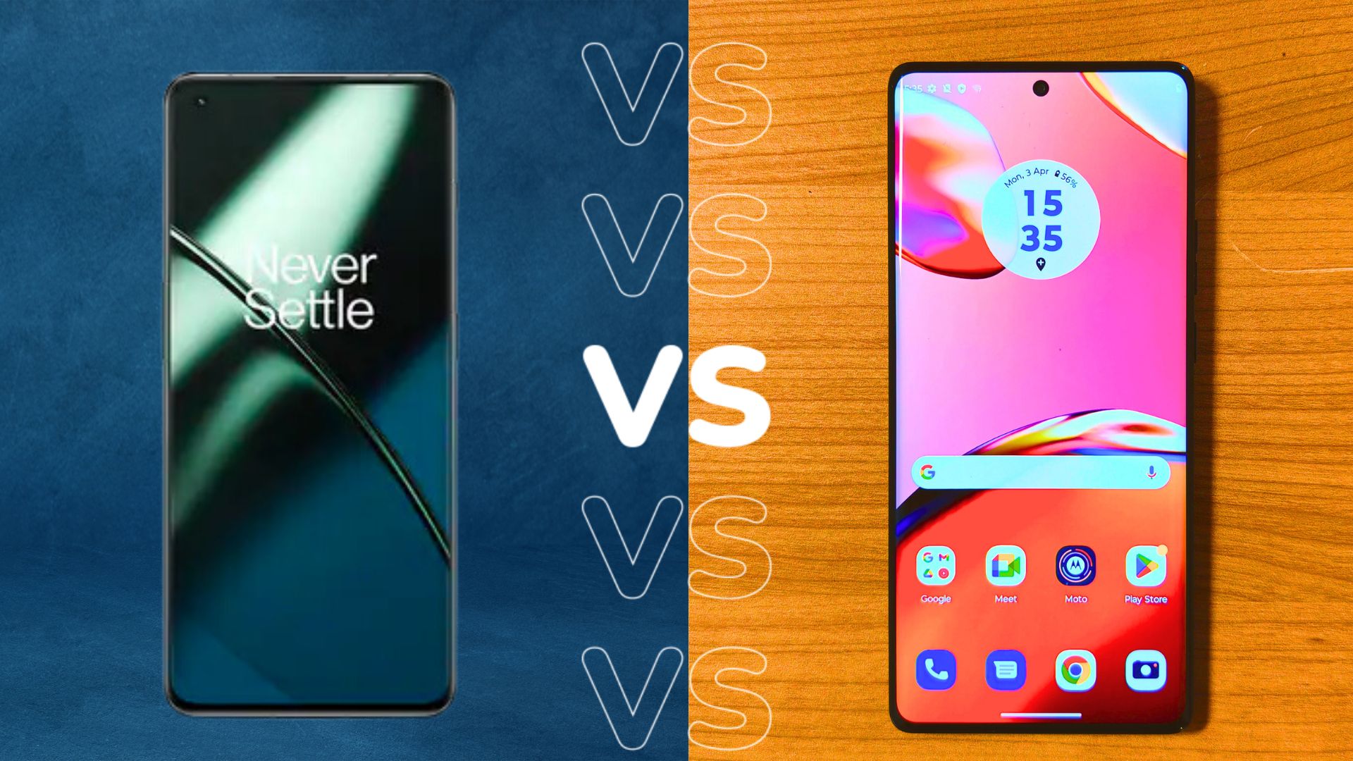 Motorola Edge 40 Pro vs OnePlus 11 cinq differences cles