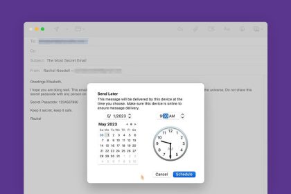 1683711398 Comment programmer un e mail dans Apple Mail sur Mac 2023
