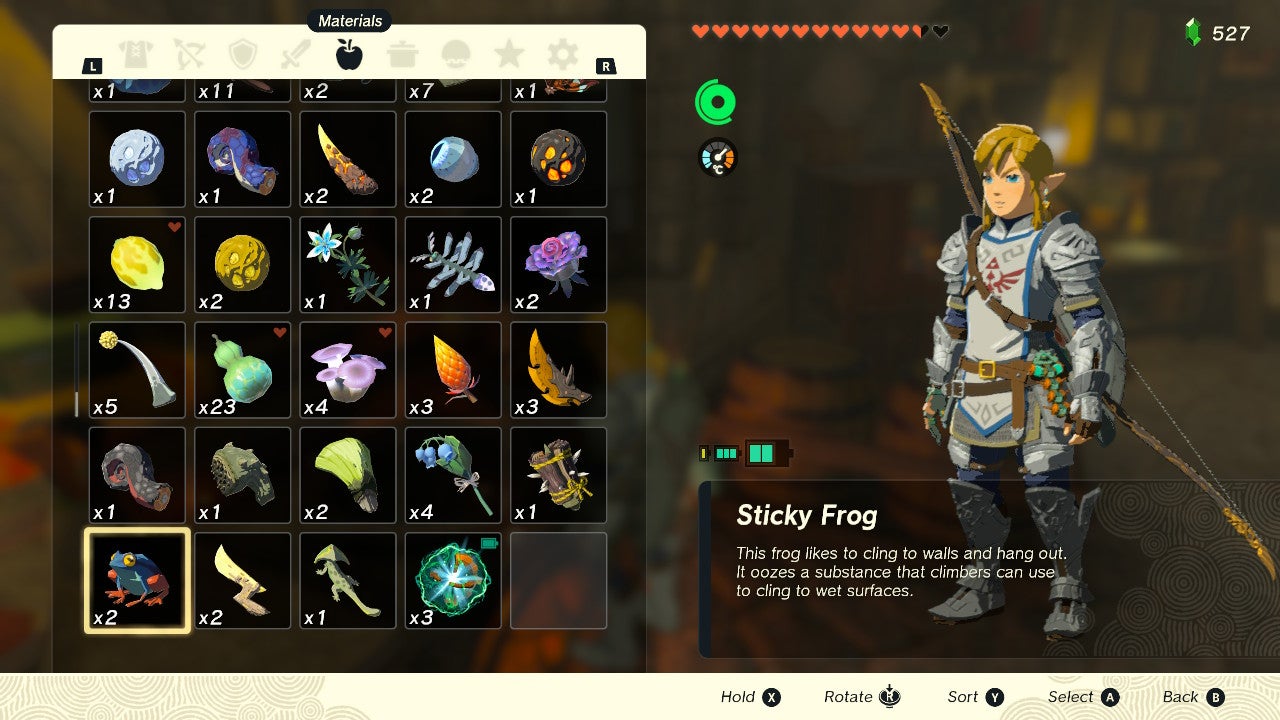 1683990746 655 Comment cuisiner des aliments et des elixirs dans Zelda Tears
