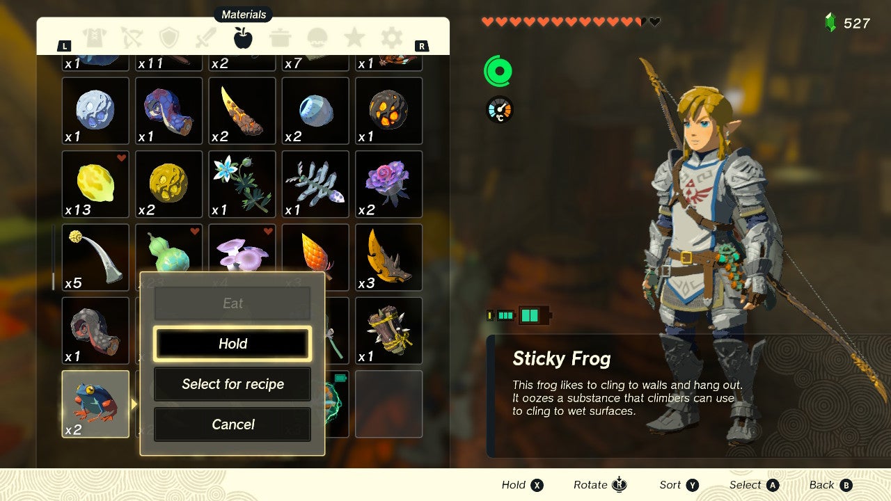 1683990746 899 Comment cuisiner des aliments et des elixirs dans Zelda Tears