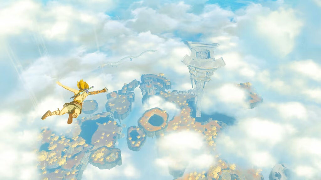Lien parachutisme dans Tears of the Kingdom