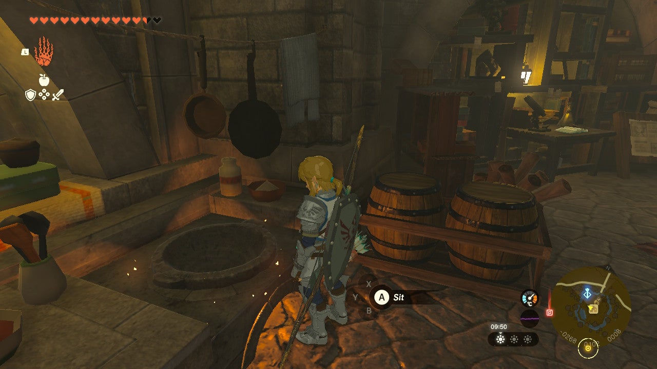 Comment cuisiner des aliments et des elixirs dans Zelda Tears