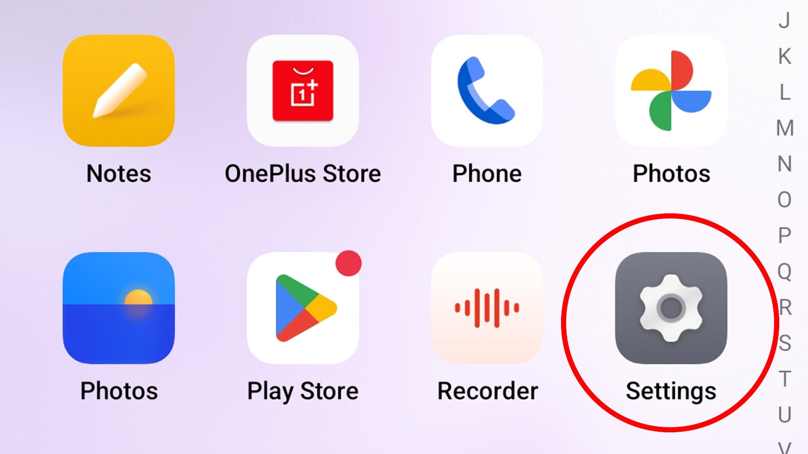 Comment desactiver letagere sur les telephones OnePlus et Oppo
