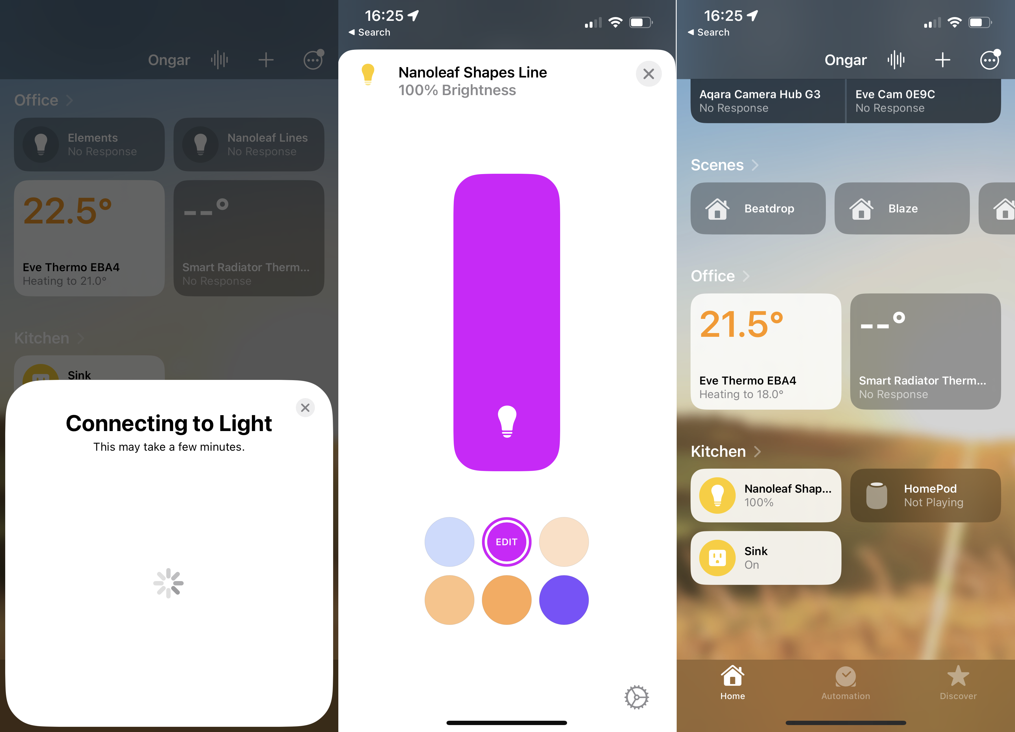Nanoleaf Shapes Édition Limitée Triangles Ultra Noirs HomeKit