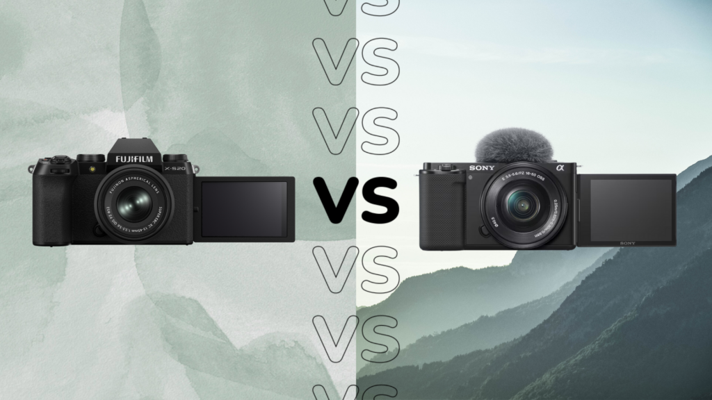 Fujifilm X S20 vs Sony ZV E10 Comment se comparent ils