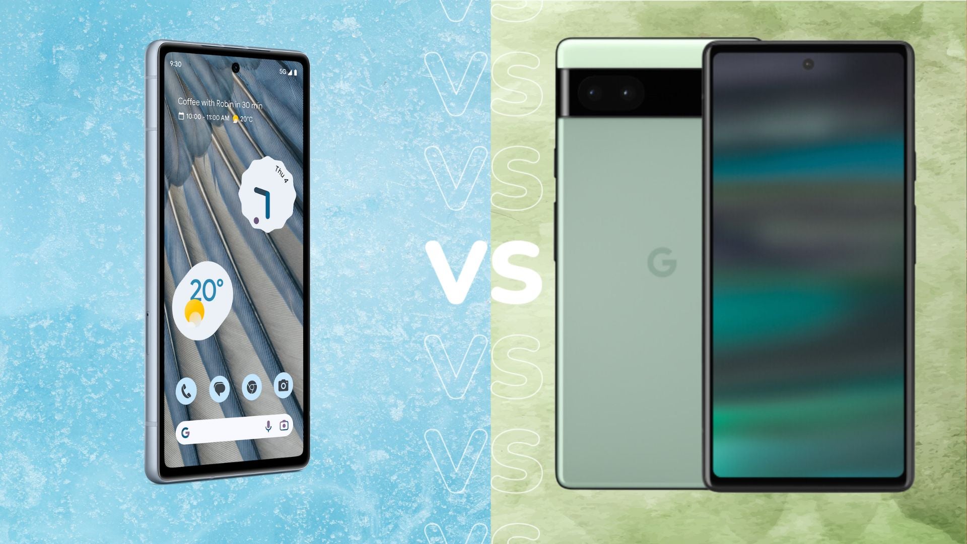 Google Pixel 7a vs Pixel 6a Quelle est la