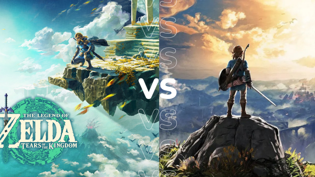 Zelda Tears of the Kingdom vs Breath of the