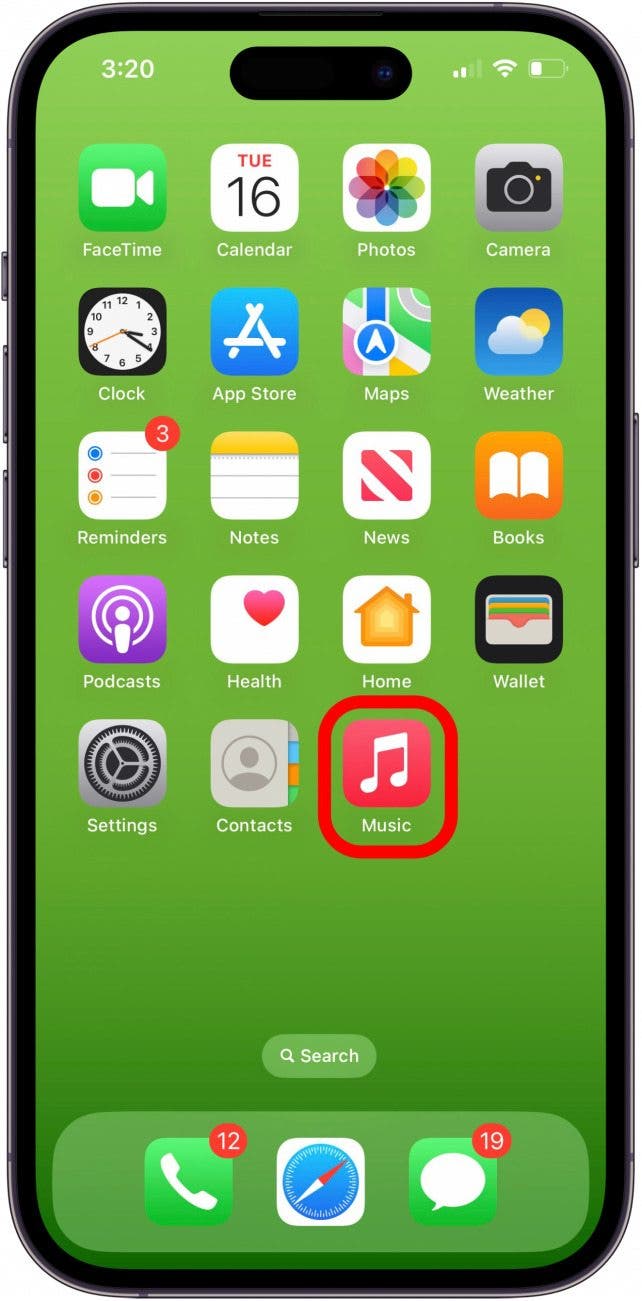 ouvrir l'application Apple Music ouvrir l'application Apple Music