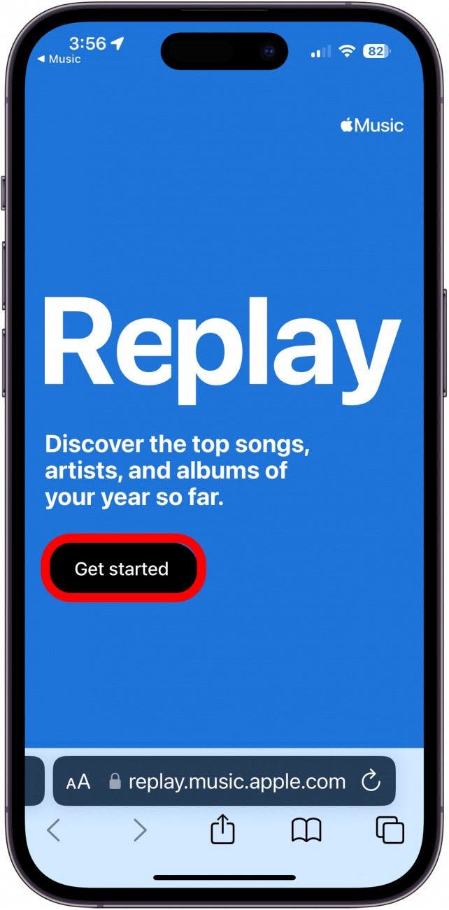 appuyez sur commencer pour voir la relecture de la musique Apple appuyez sur commencer pour voir la relecture de la musique Apple