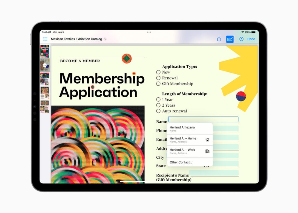 PDF iPadOS 17