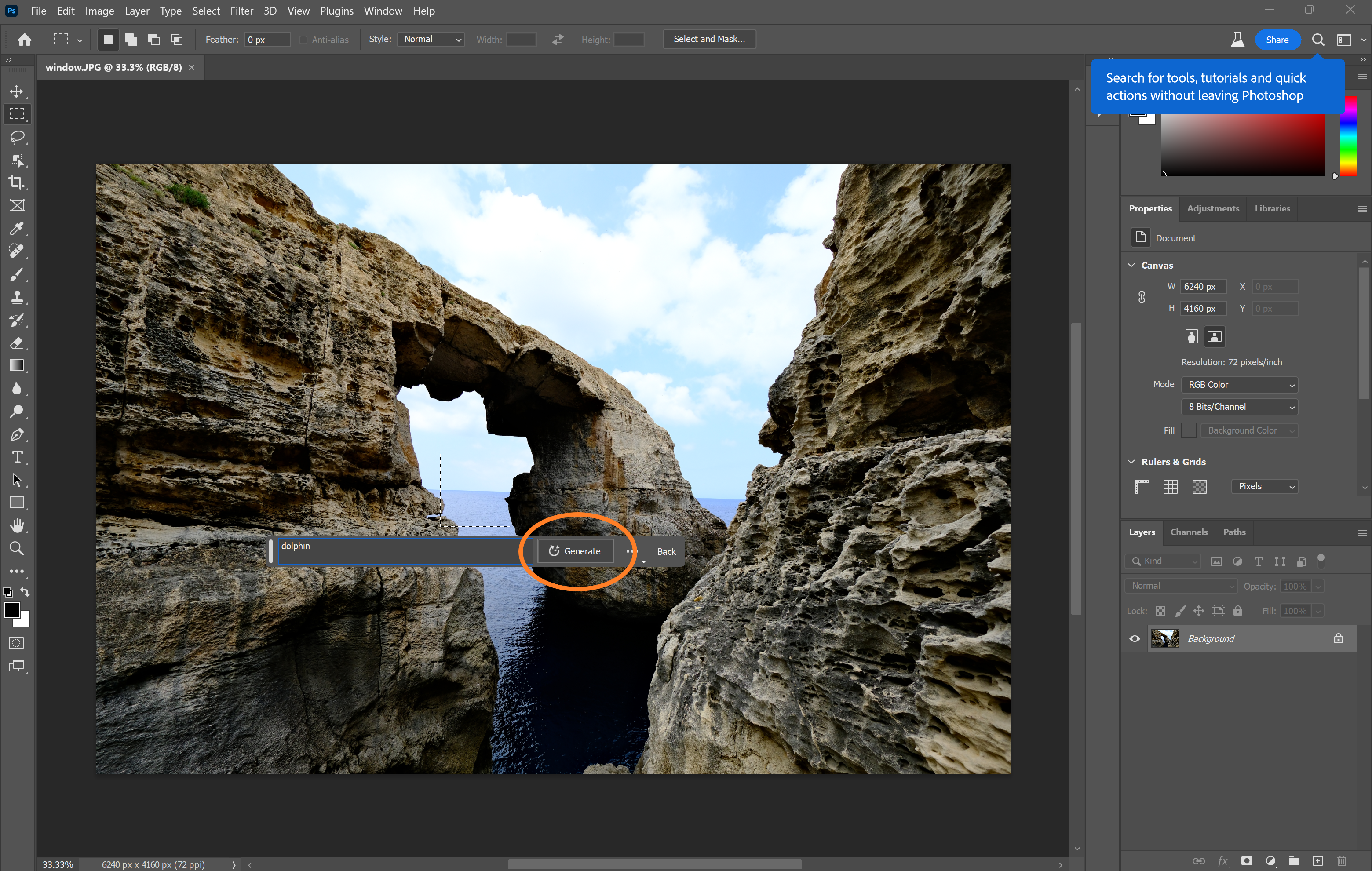 1686200410 785 Comment utiliser le remplissage generatif dans Photoshop