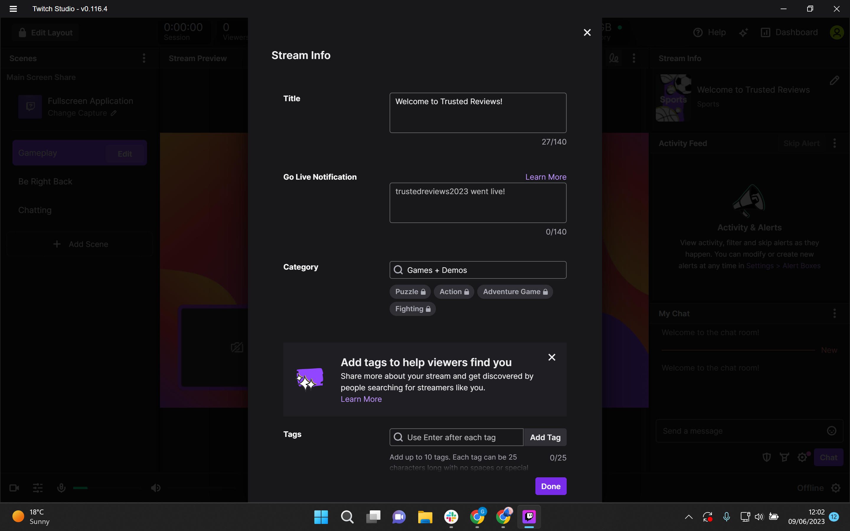 1686321372 591 Comment streamer sur Twitch