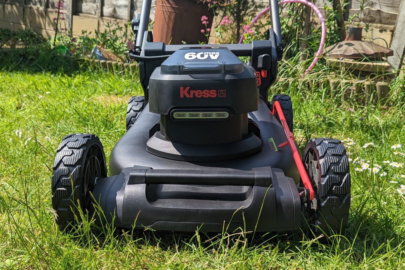 1687287613 Tondeuse a gazon autotractee Kress 60V Max 46cm KG757E9 Review