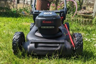 1687287613 Tondeuse a gazon autotractee Kress 60V Max 46cm KG757E9 Review