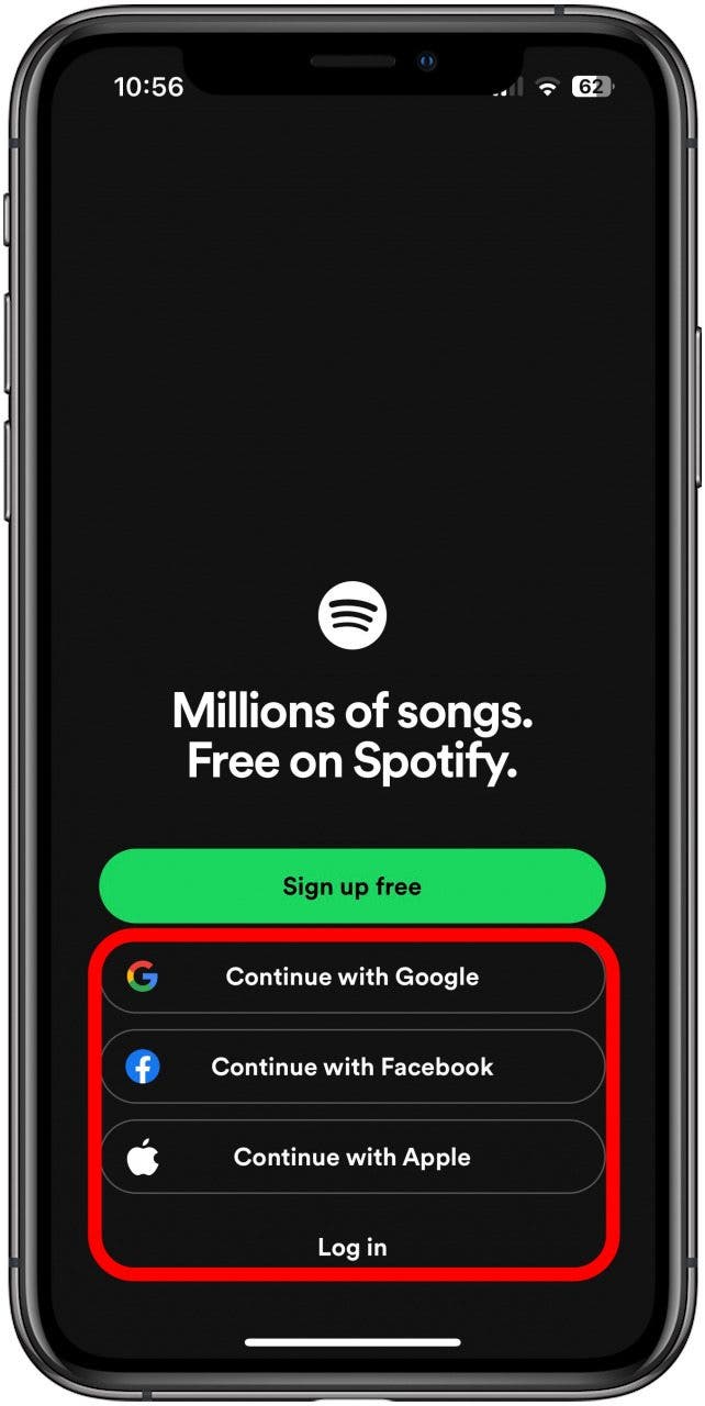 se reconnecter spotify ne répond pas
