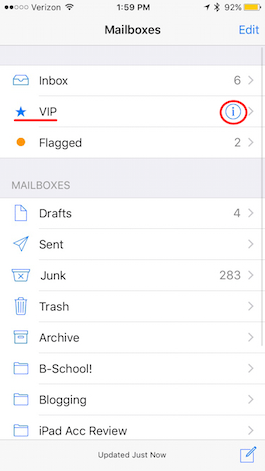Comment configurer et utiliser VIP Mail sur votre iPhone