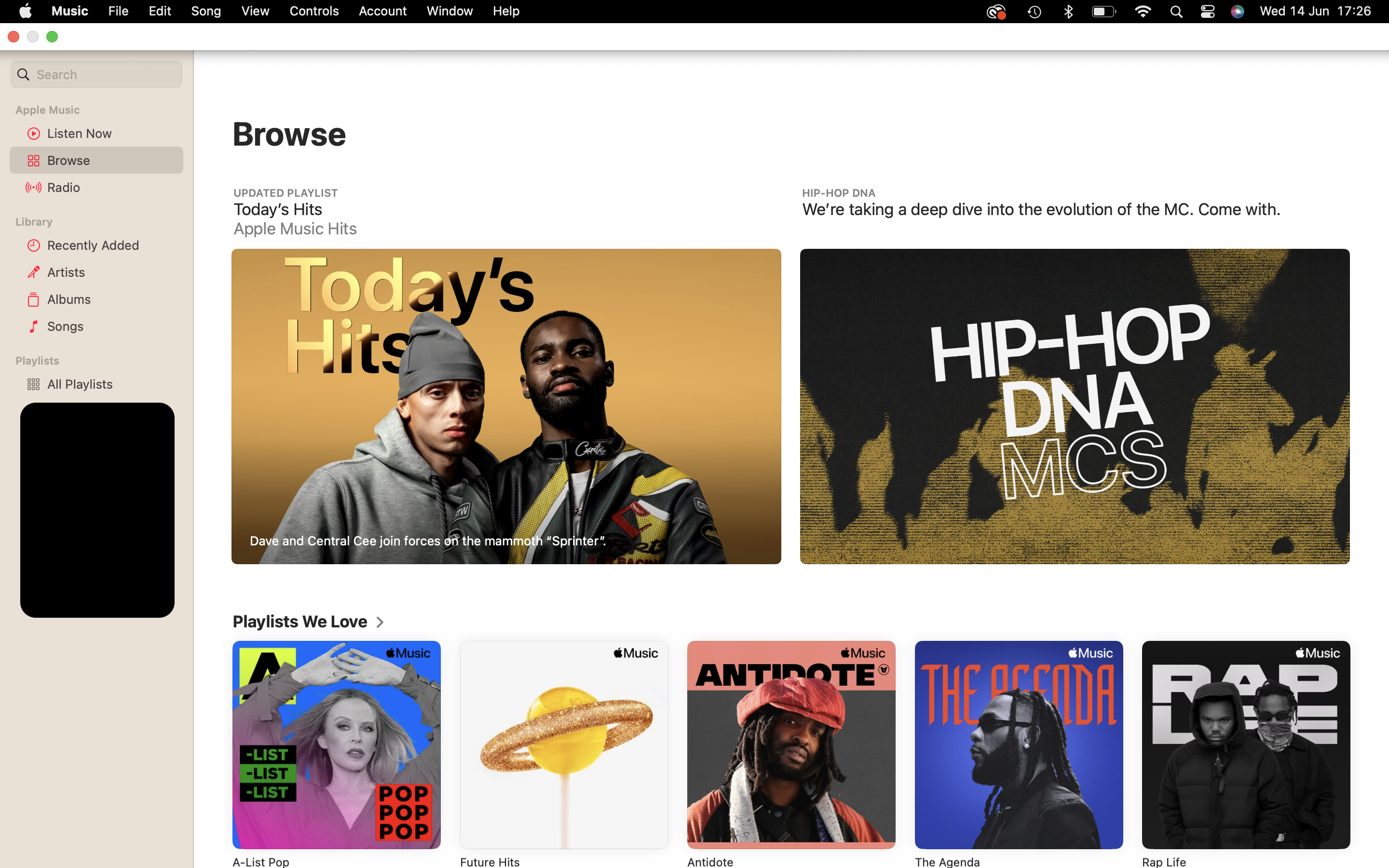 Comment voir les chansons aimees sur Apple Music