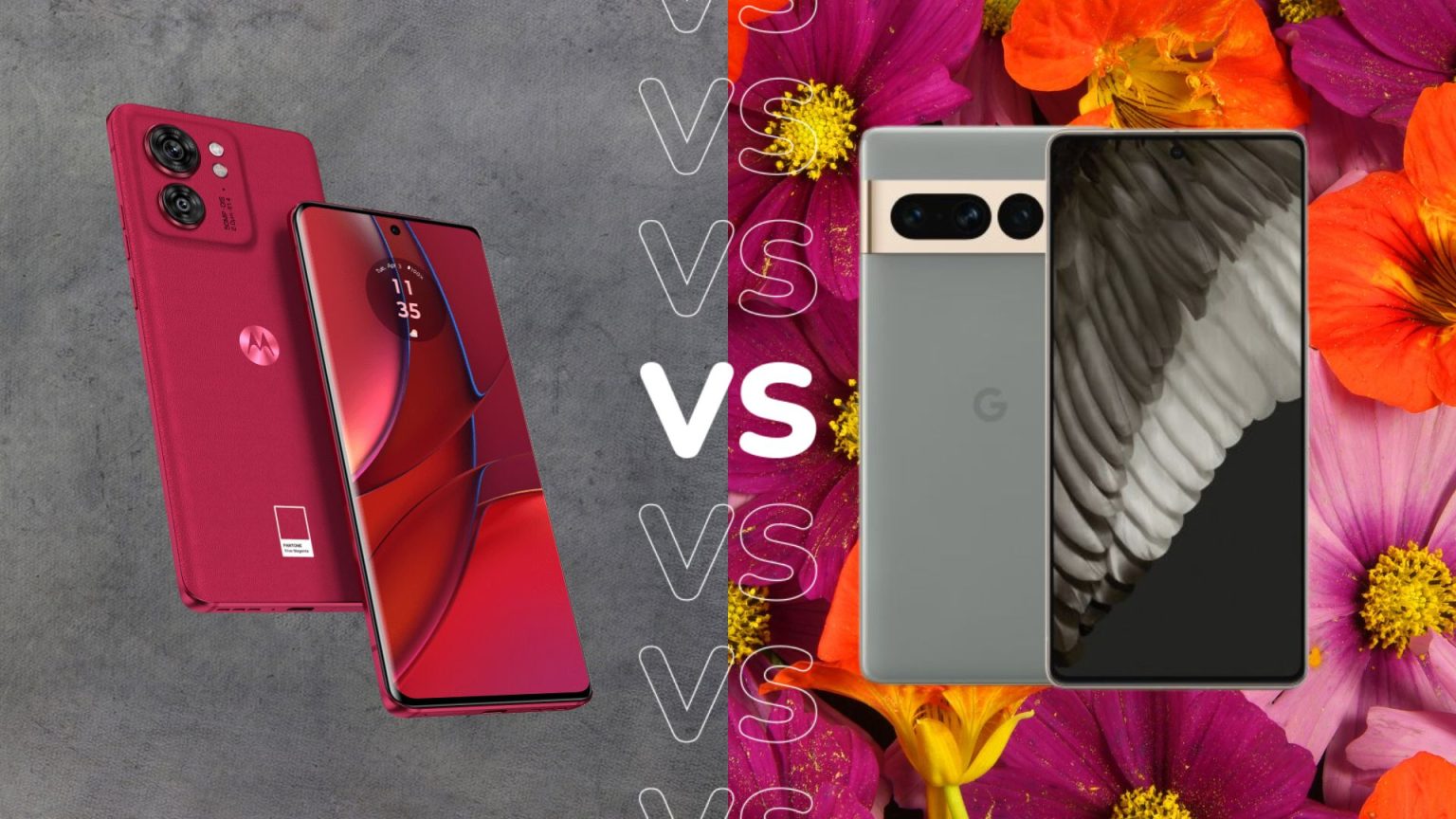Motorola Edge 40 contre Google Pixel 7 Pro Motorola