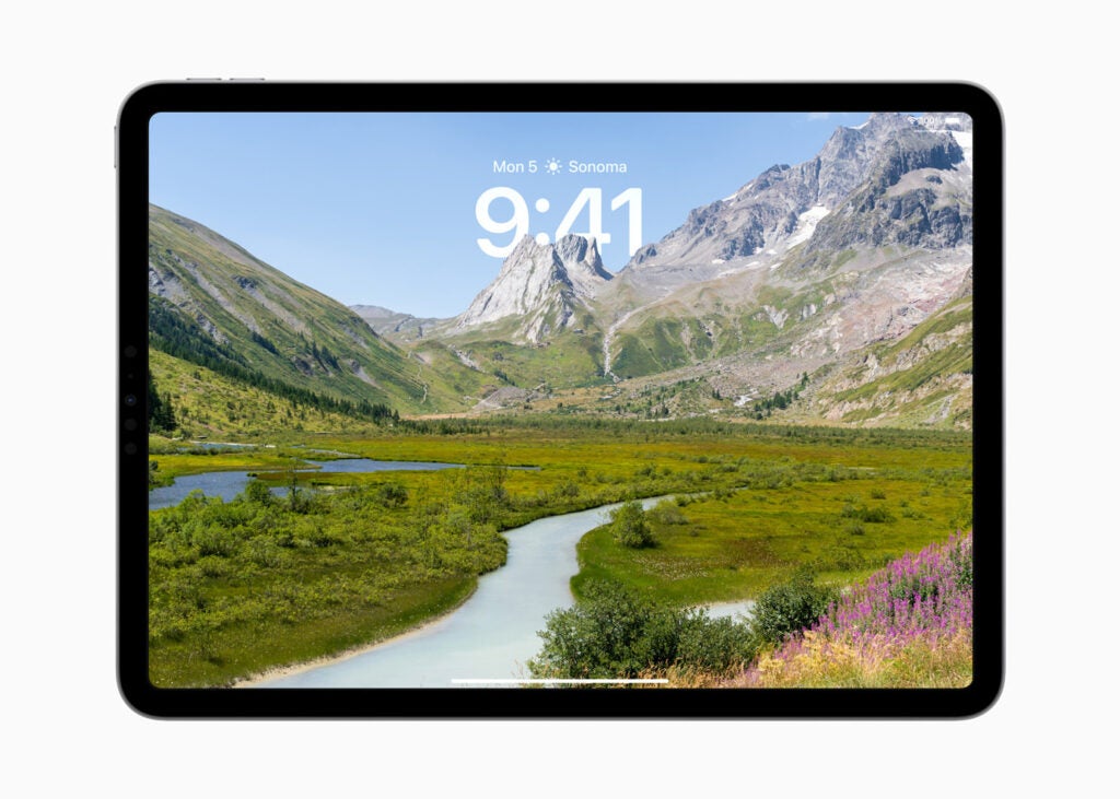 Écran de verrouillage personnalisable iPadOS 17