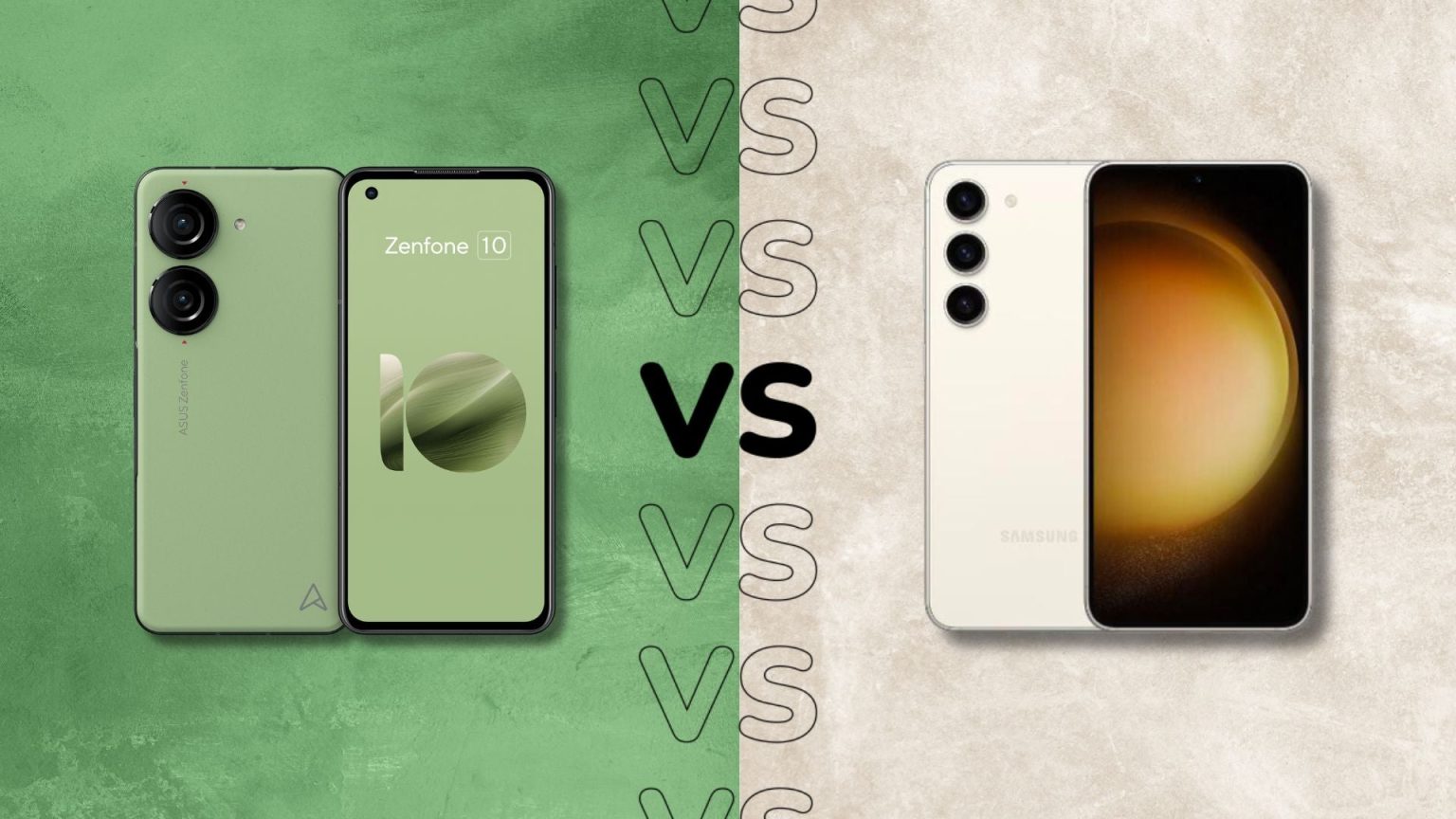 1688254595 Asus ZenFone 10 vs Samsung Galaxy S23 quel produit