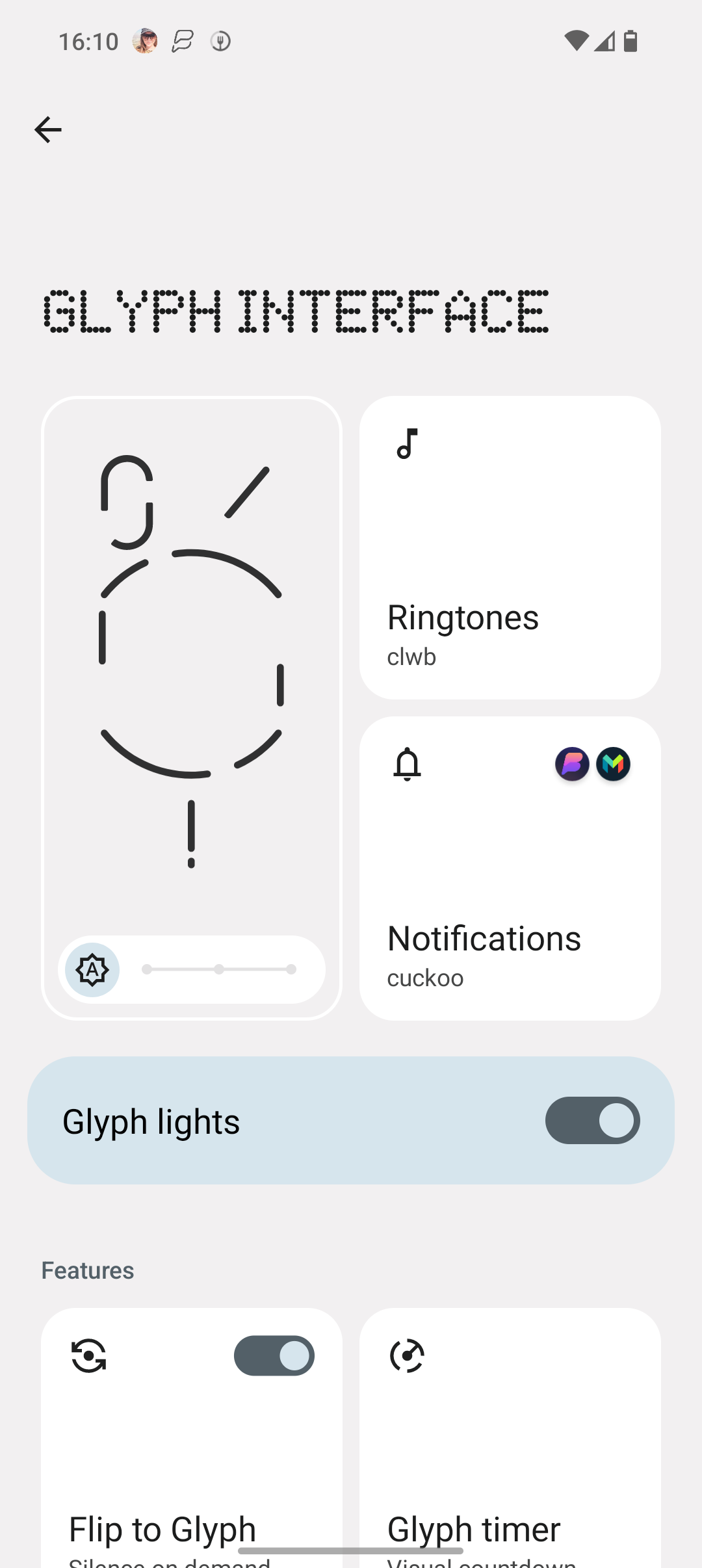 1689284887 575 Comment eteindre les lumieres Glyph sur le telephone Nothing 2
